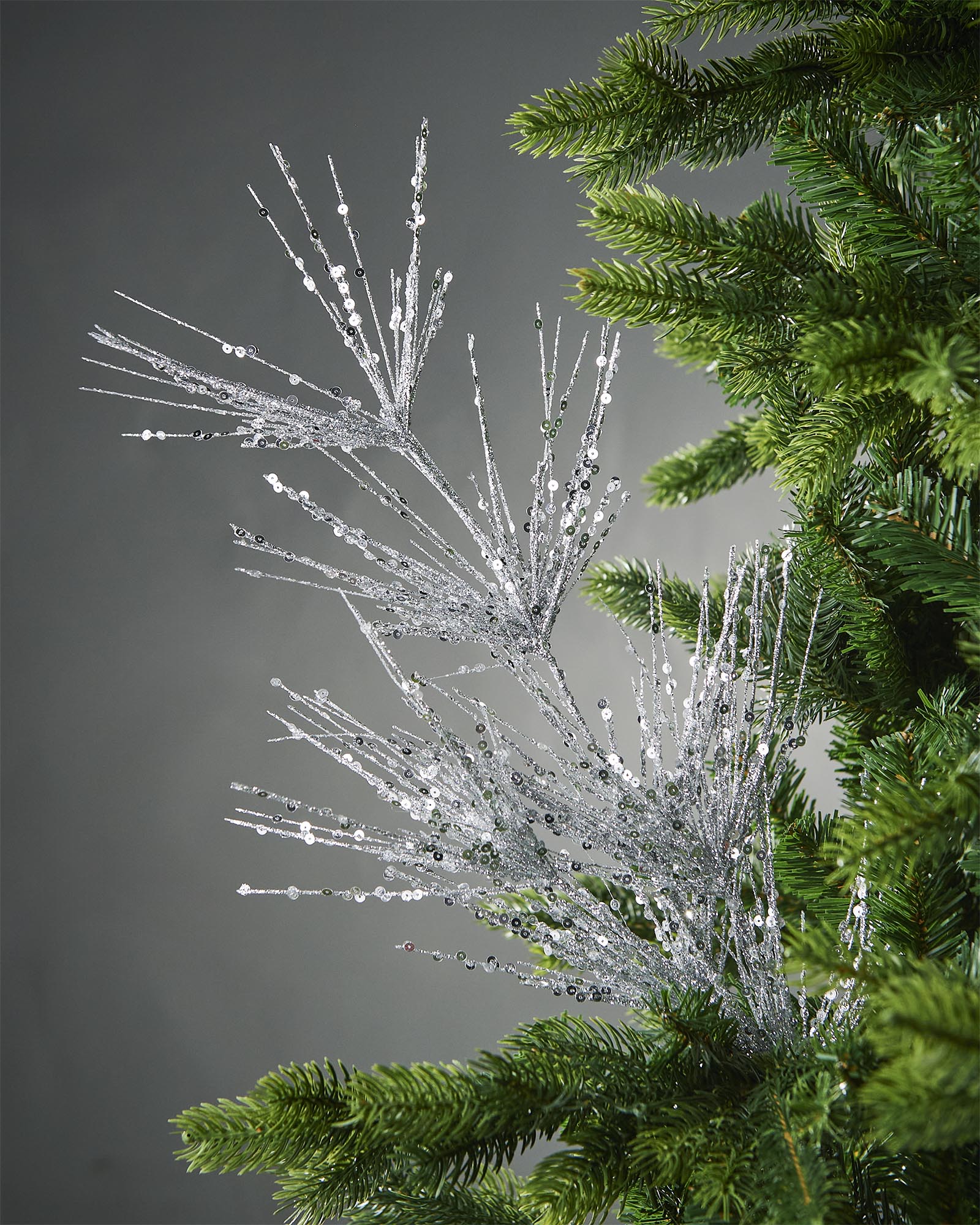 Glitter Firework Spray, Silver, 74 cm
