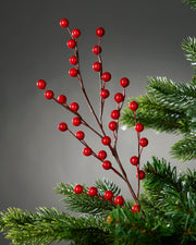 Red Berry Christmas Tree Spray, 45 cm