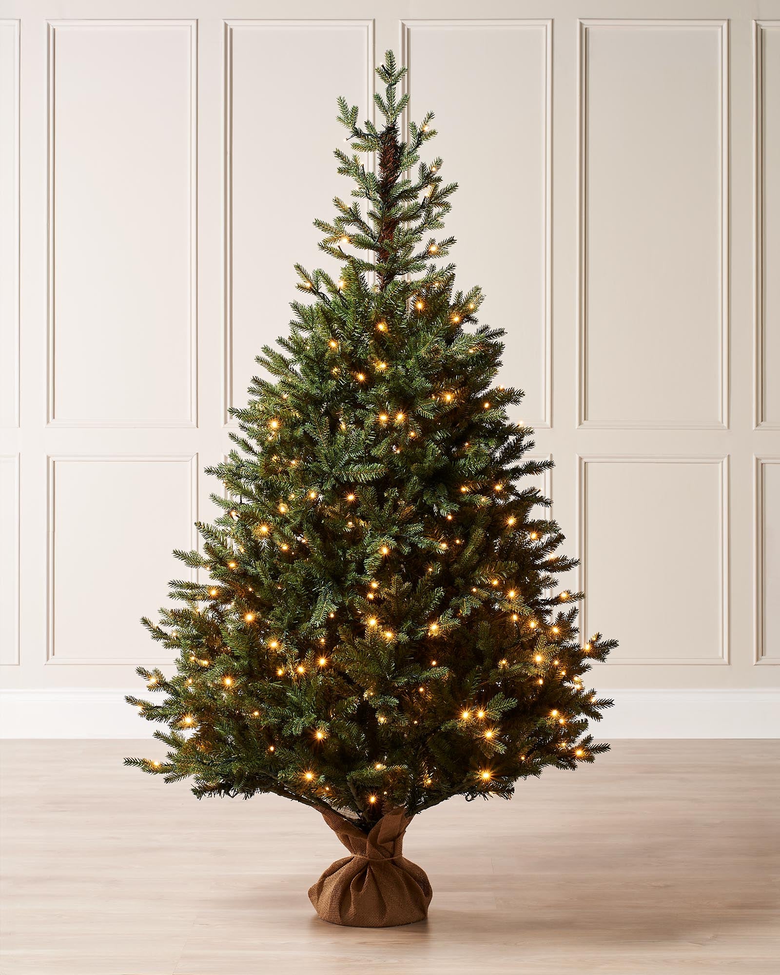 Pre-Lit Norway Spruce Potted Christmas Tree