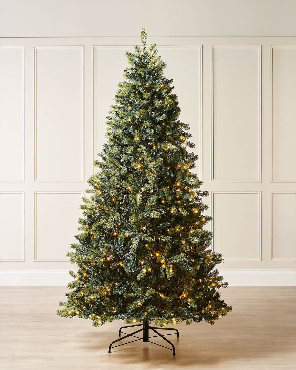 Pre-Lit Mixed Pine Dual Christmas Tree, 7 ft