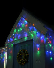 360 LED Icicle Lights, Multi Coloured, 8.8 m