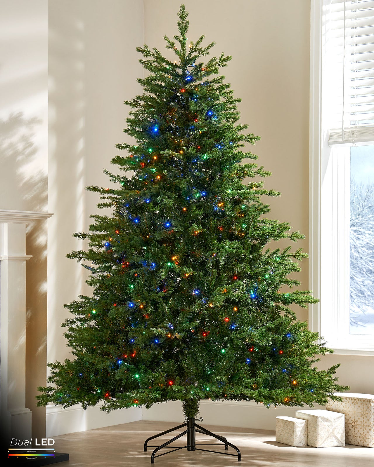 Pre-Lit Windsor Fir Multi-Function Christmas Tree