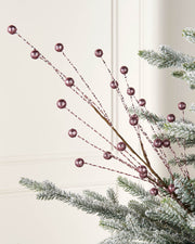 Pink Berry Christmas Tree Spray, 78 cm
