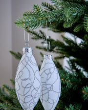 Pack of 150 Bauble Ornament Hooks, Silver