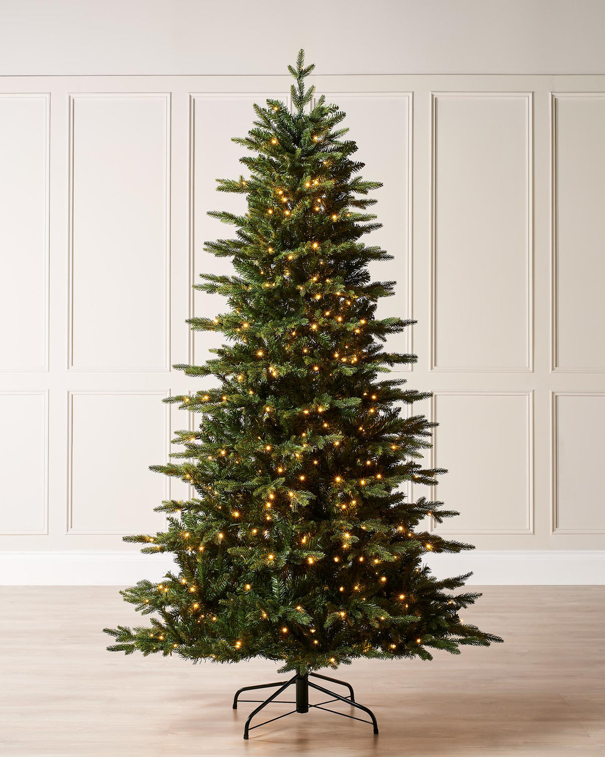 Pre-Lit Himalayan Fir Christmas Tree, 7 ft