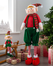 Standing Elf Boy Figurine, Extendable Legs (60–109cm)