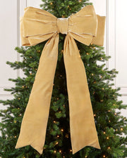 Large Velvet Christmas Bow