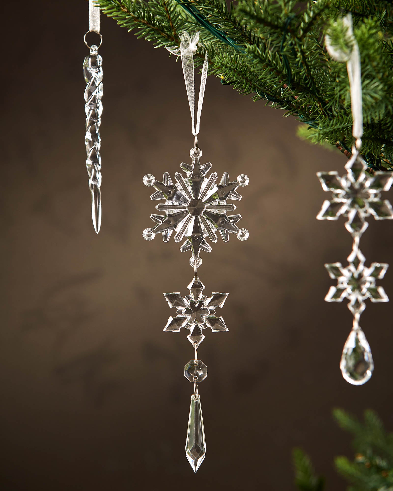 Set of 20 Acrylic Icicles