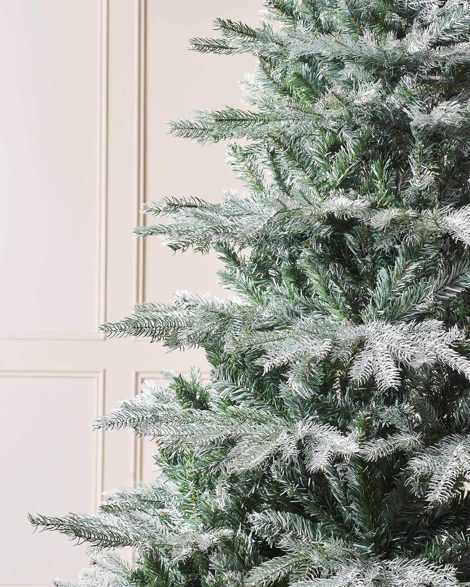 Frosted Siberian Mixed Pine Christmas Tree, 6 ft