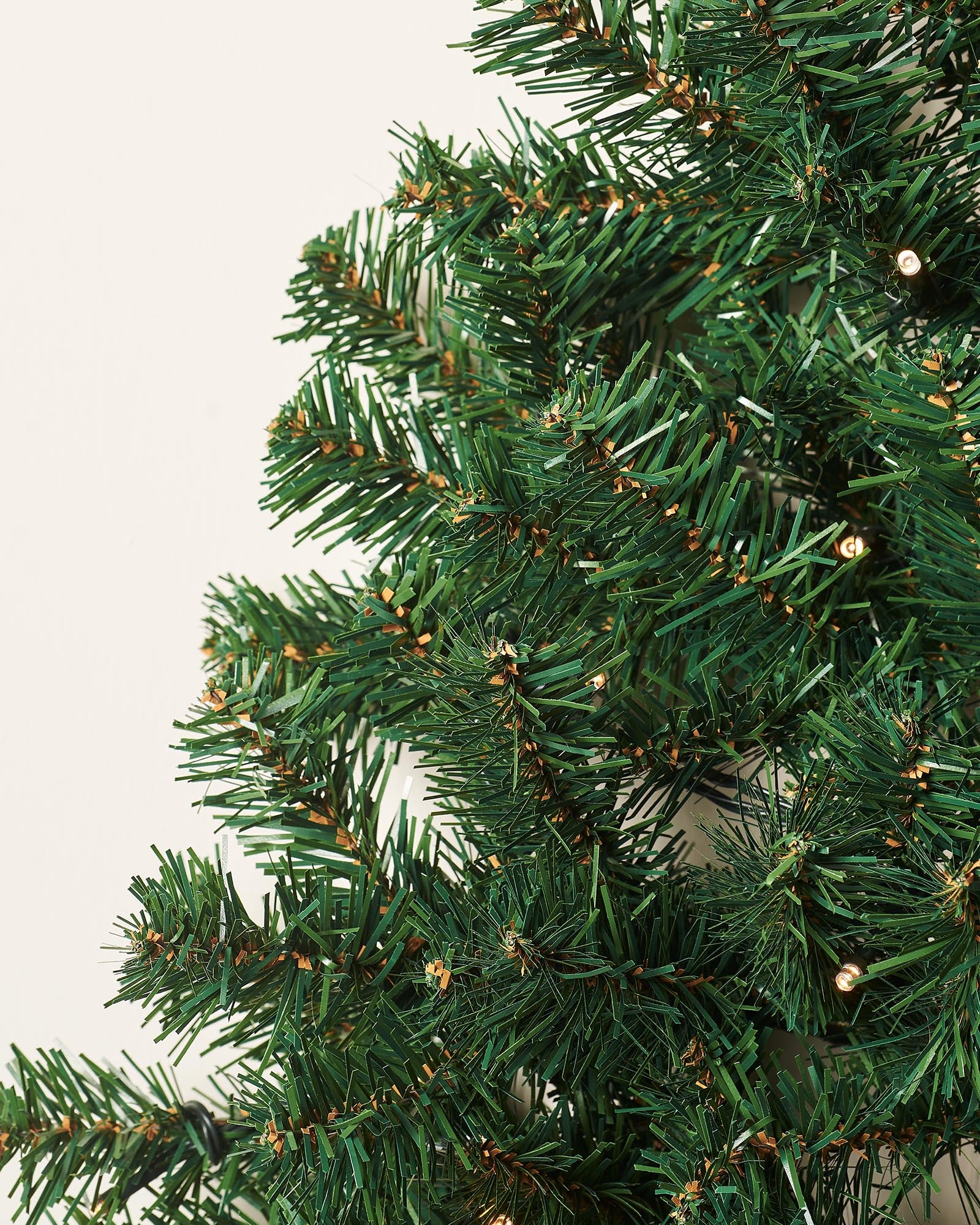 Pre-Lit Green Wall Mounted Christmas Tree