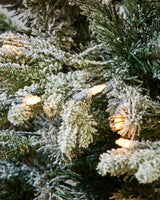 Pre-Lit Snow Flocked Fraser Fir Christmas Tree
