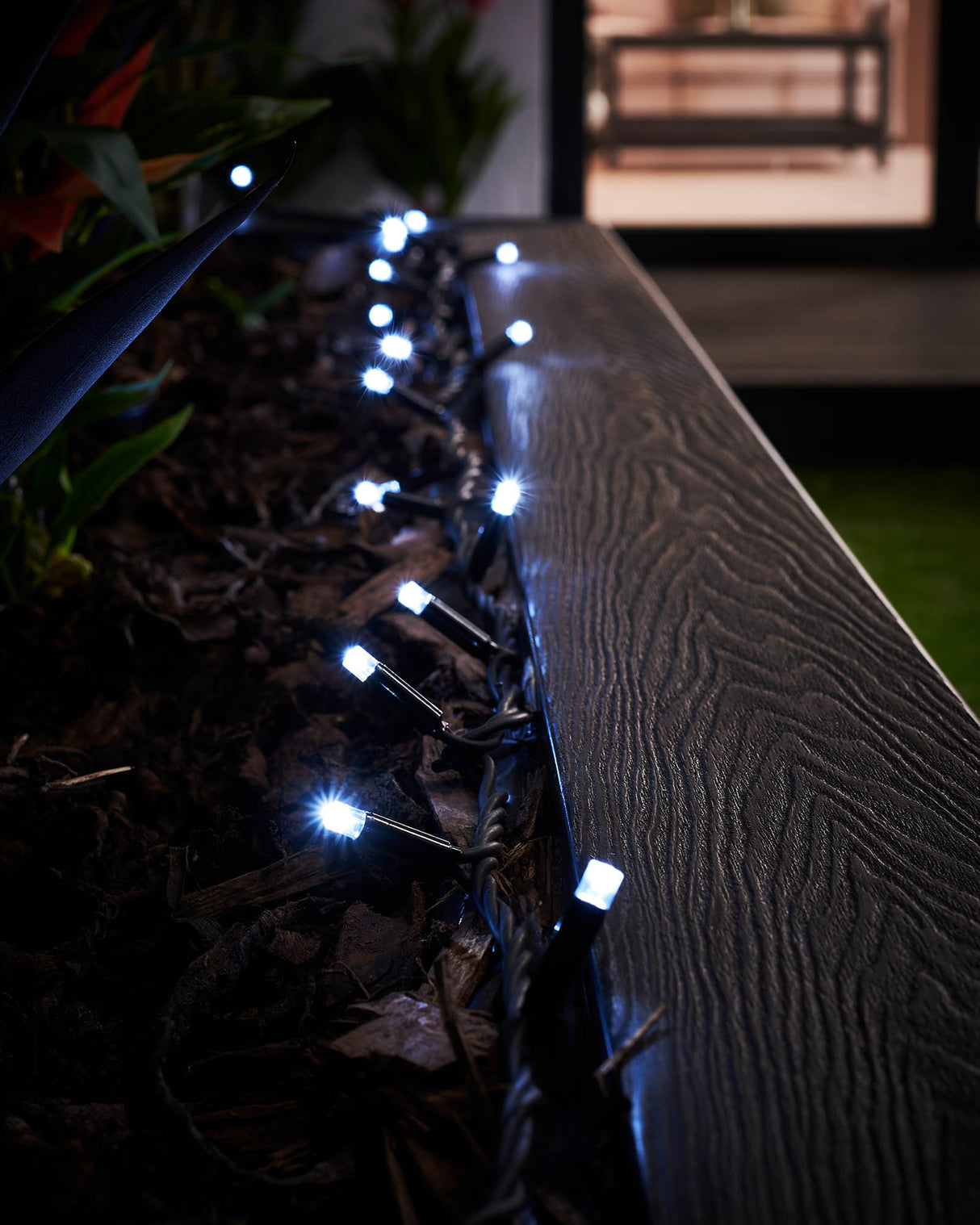 LINK PRO LED String Lights, Black Cable, White