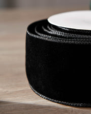 Double-Sided Wired Velvet Ribbon