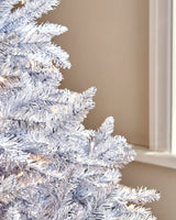 Pre-Lit Shimmering Christmas Tree