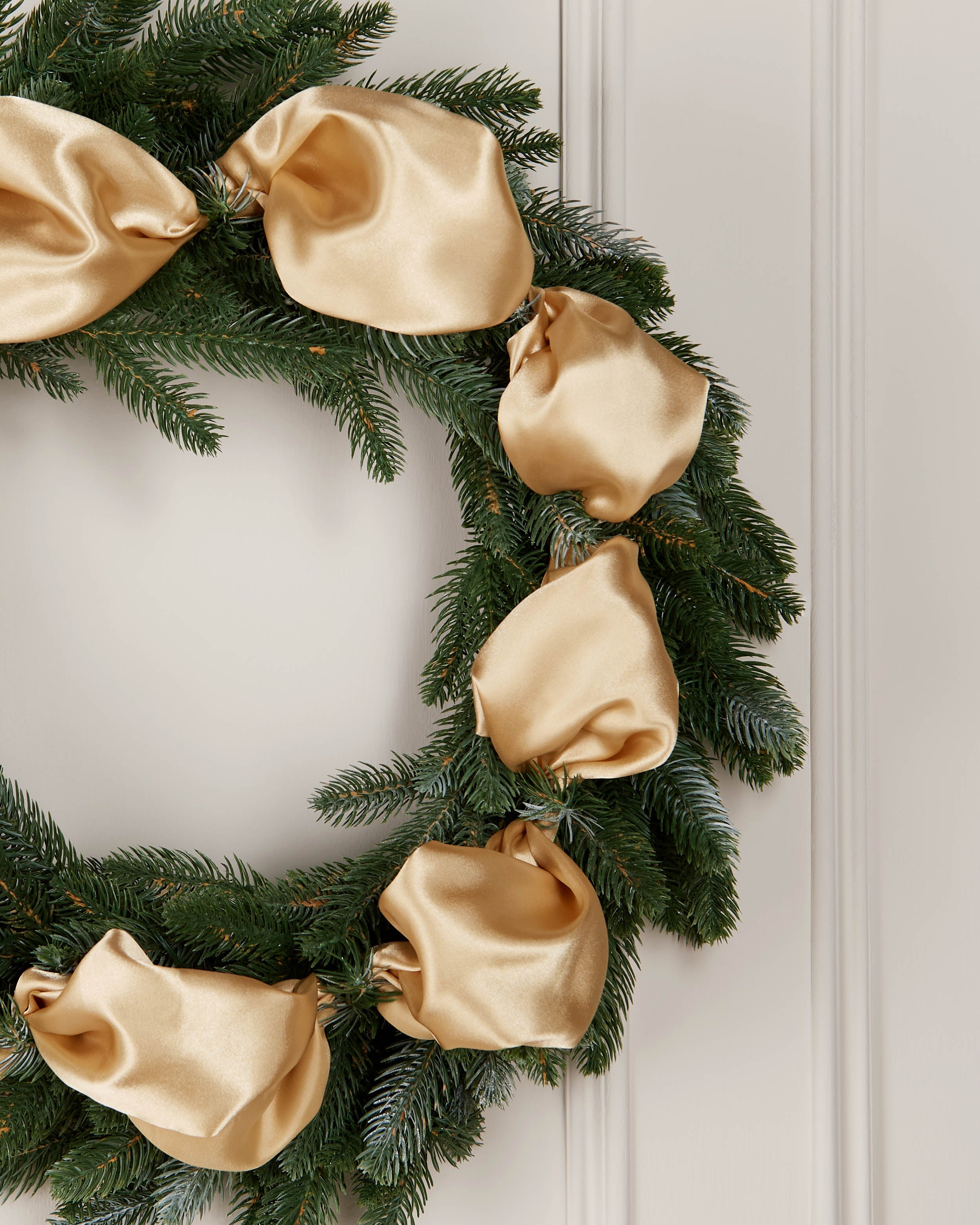 Gold Satin Ribbon, 20 m