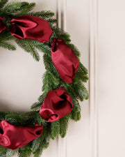 Burgundy Satin Ribbon, 20 m