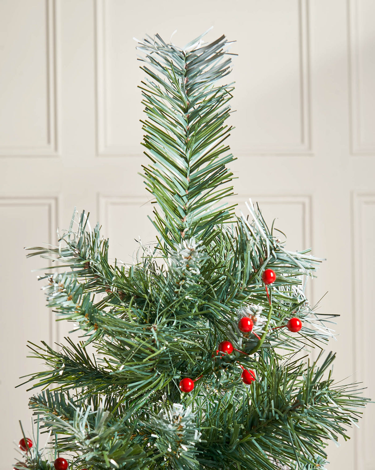 Potted Scandinavian Blue Spruce Christmas Tree, 3 ft