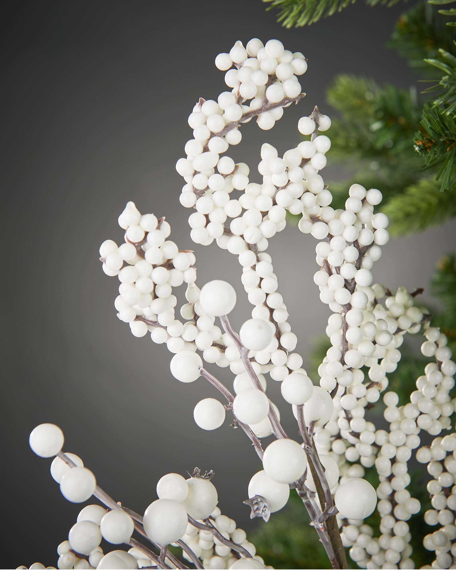 White Mixed Berries Pick, 60 cm