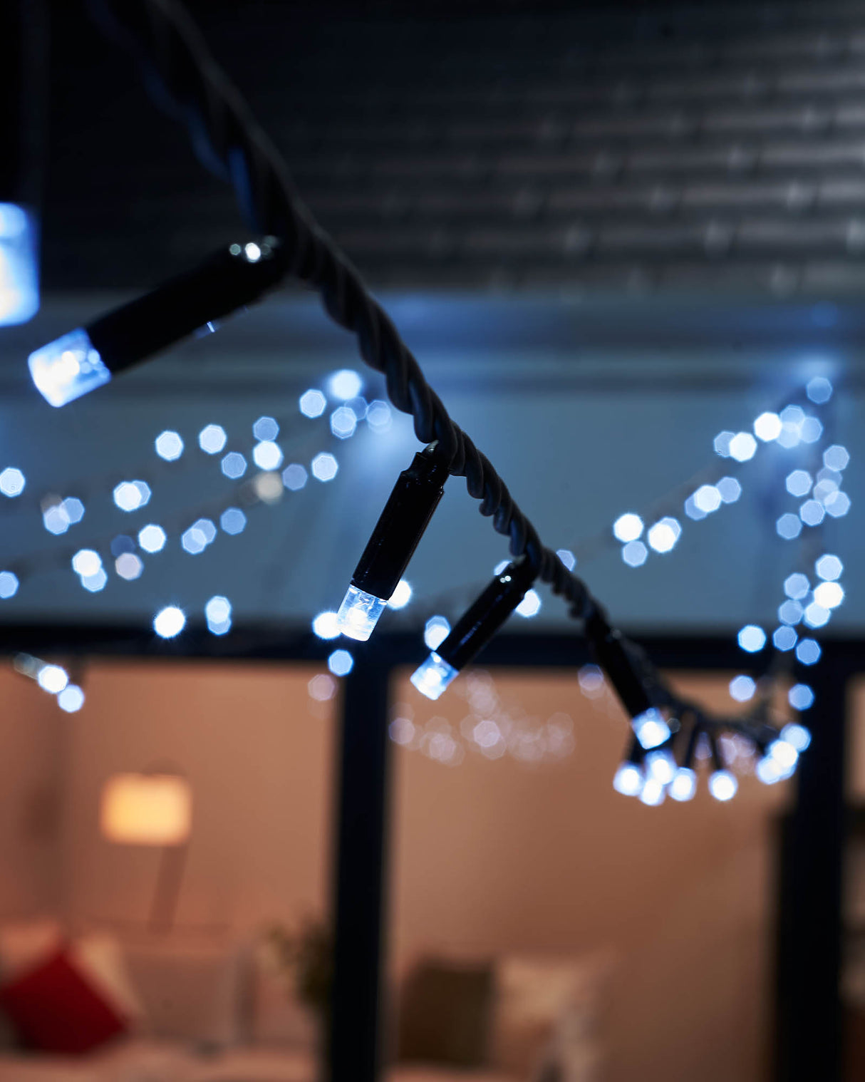 LINK PRO LED String Lights, Black Cable, White