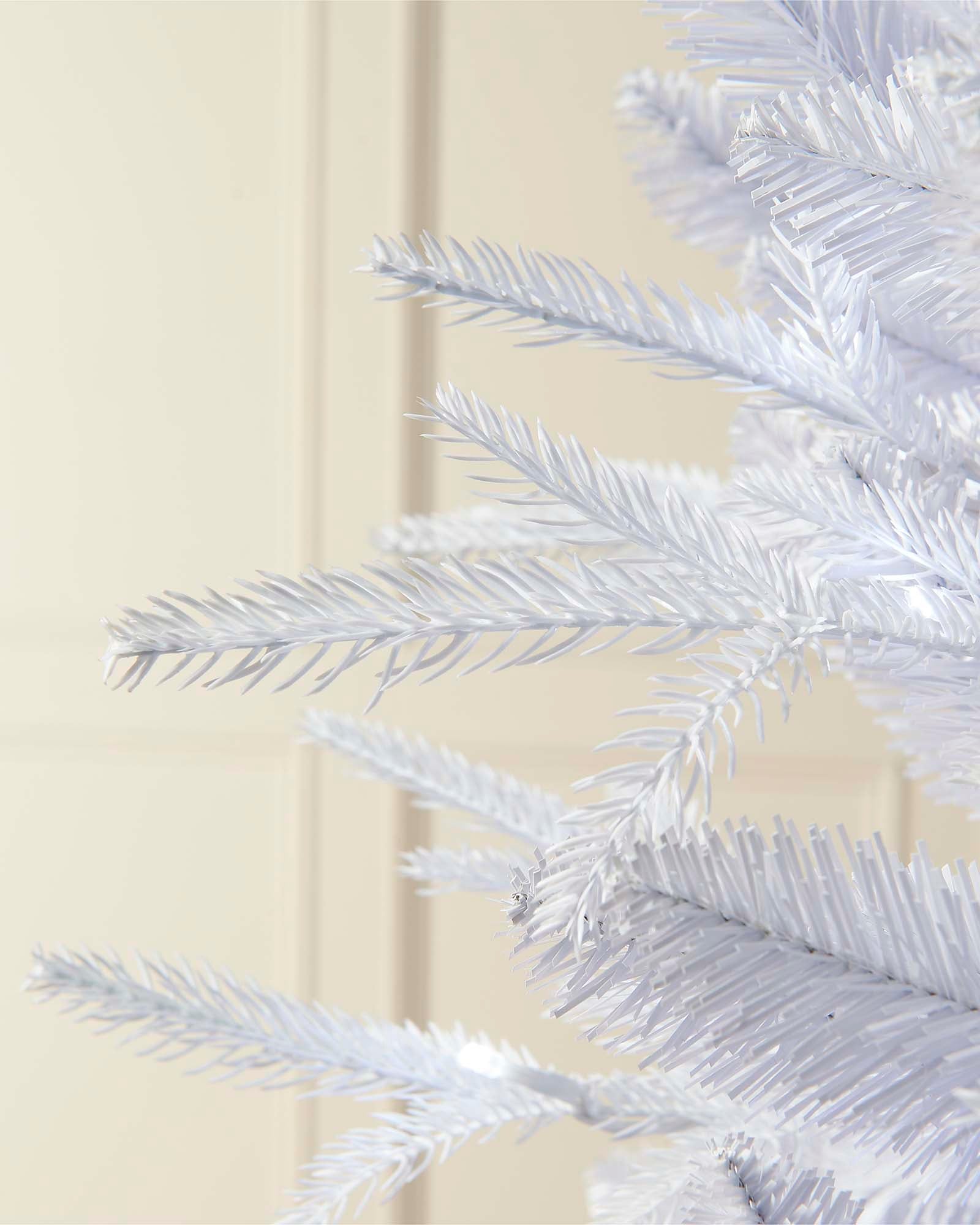Pre-Lit Mixed Pine White Christmas Tree, 12 ft