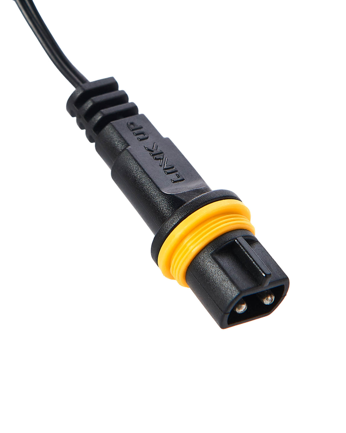 LINK UP Y Cord Connector, Connectable, Black Cable