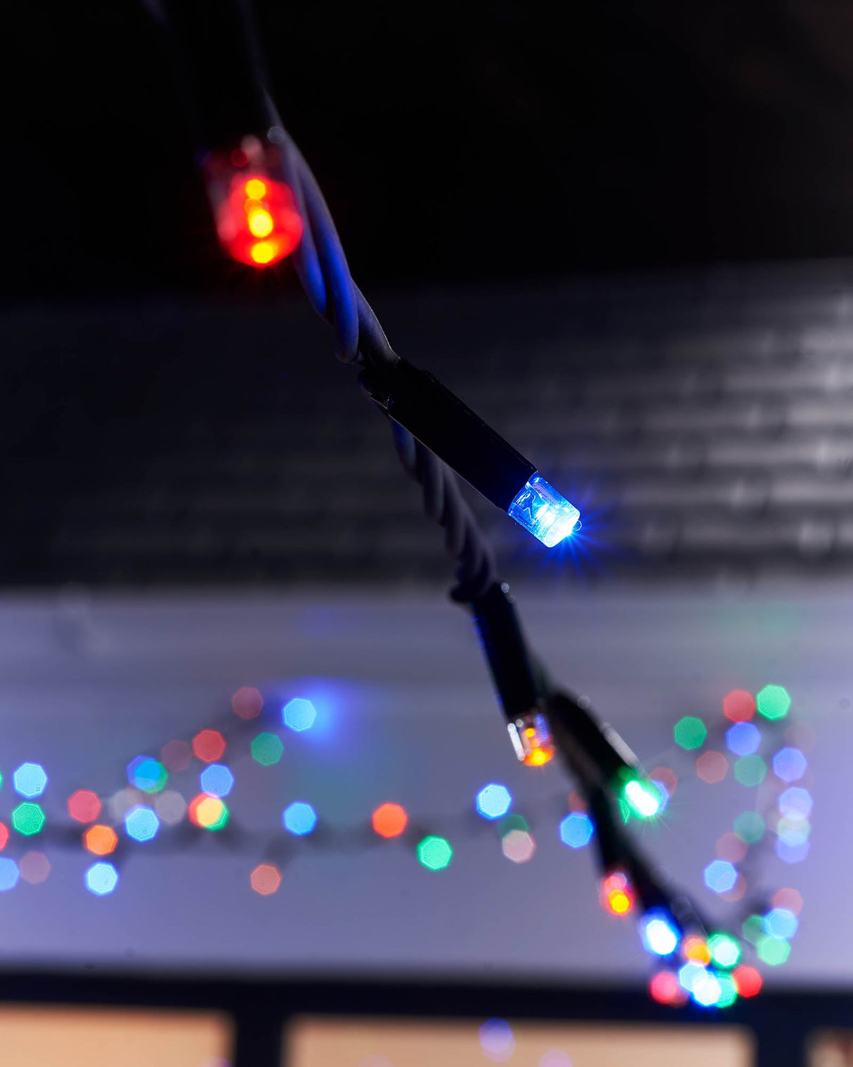 LINK PRO LED String Lights, Black Cable, Multi Colour