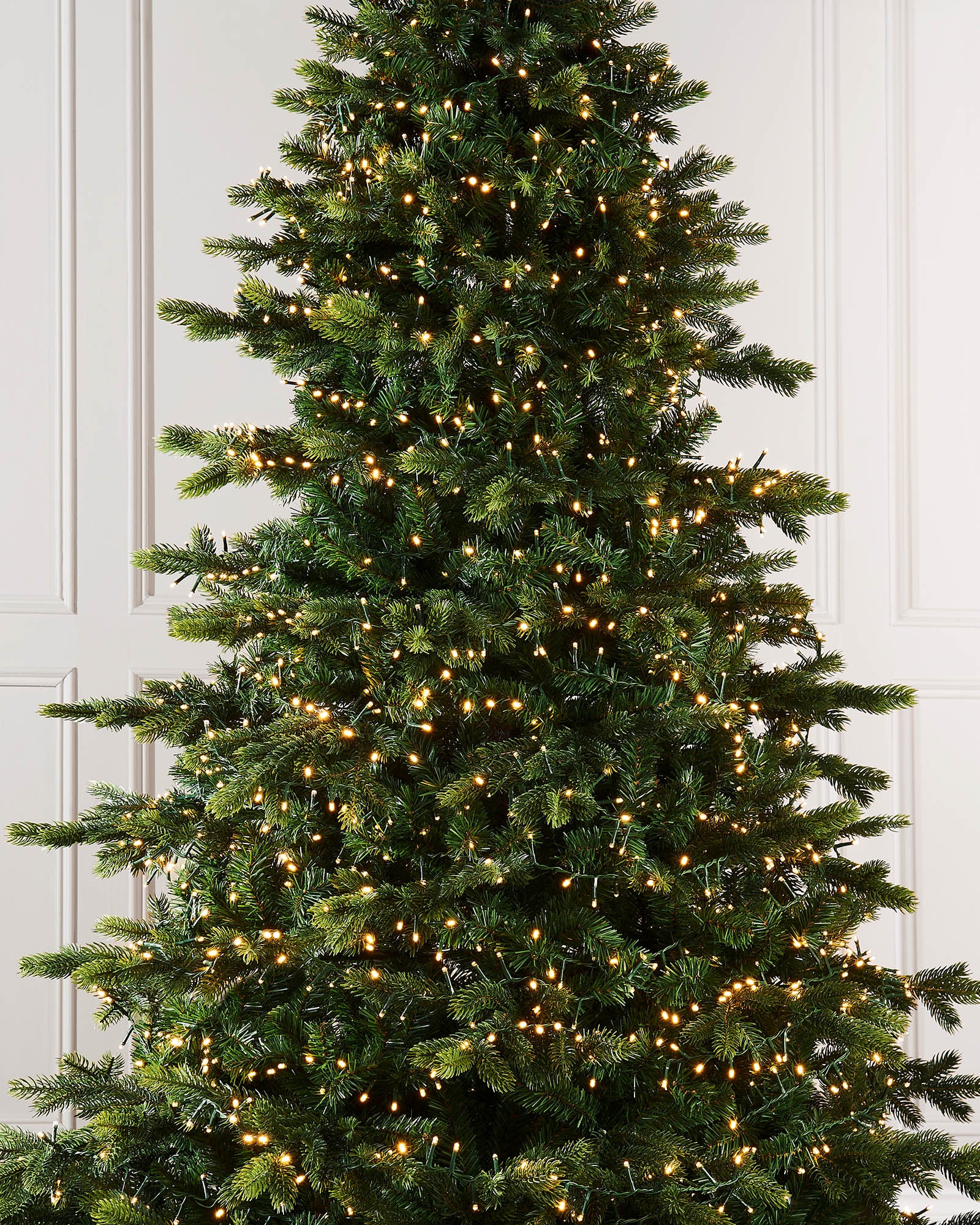2750 Compact LED Christmas Tree String Lights, Warm White, 55 m