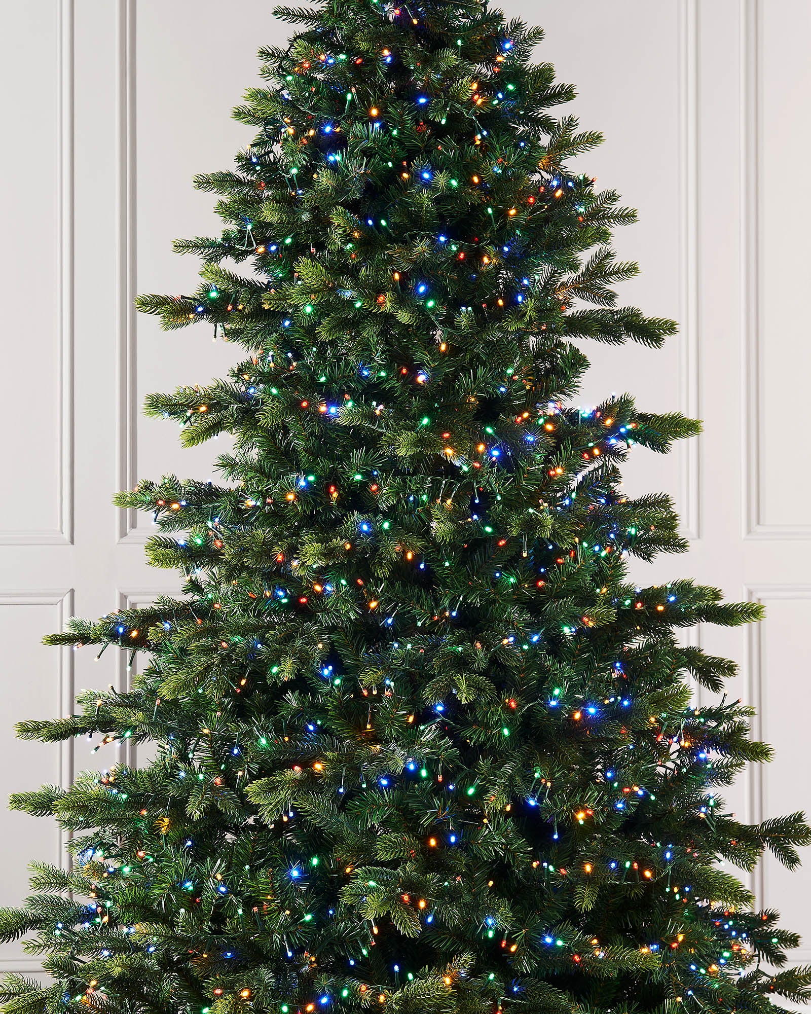1750 Compact LED Christmas Tree String Lights, Multi-Coloured, 35 m