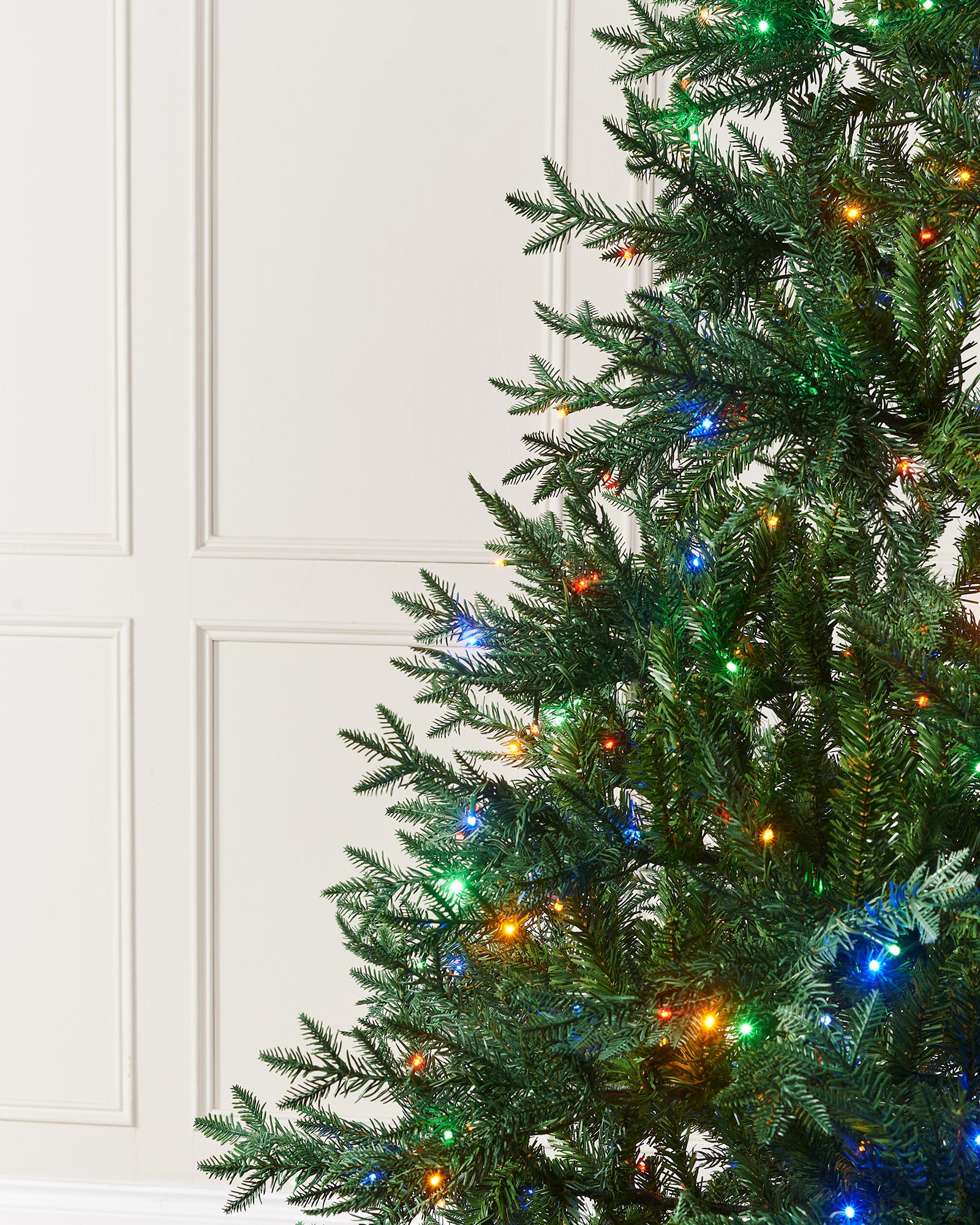 Pre-Lit Mixed Pine Natural Bark Christmas Tree, 9 ft