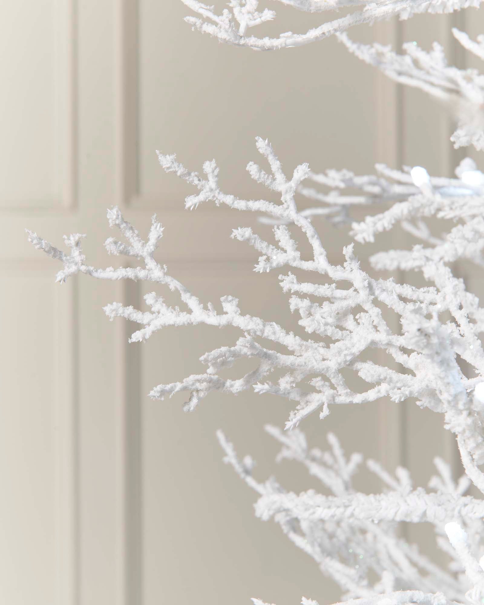 Pre-Lit Arctic Ice Twig Christmas Tree, 7 ft