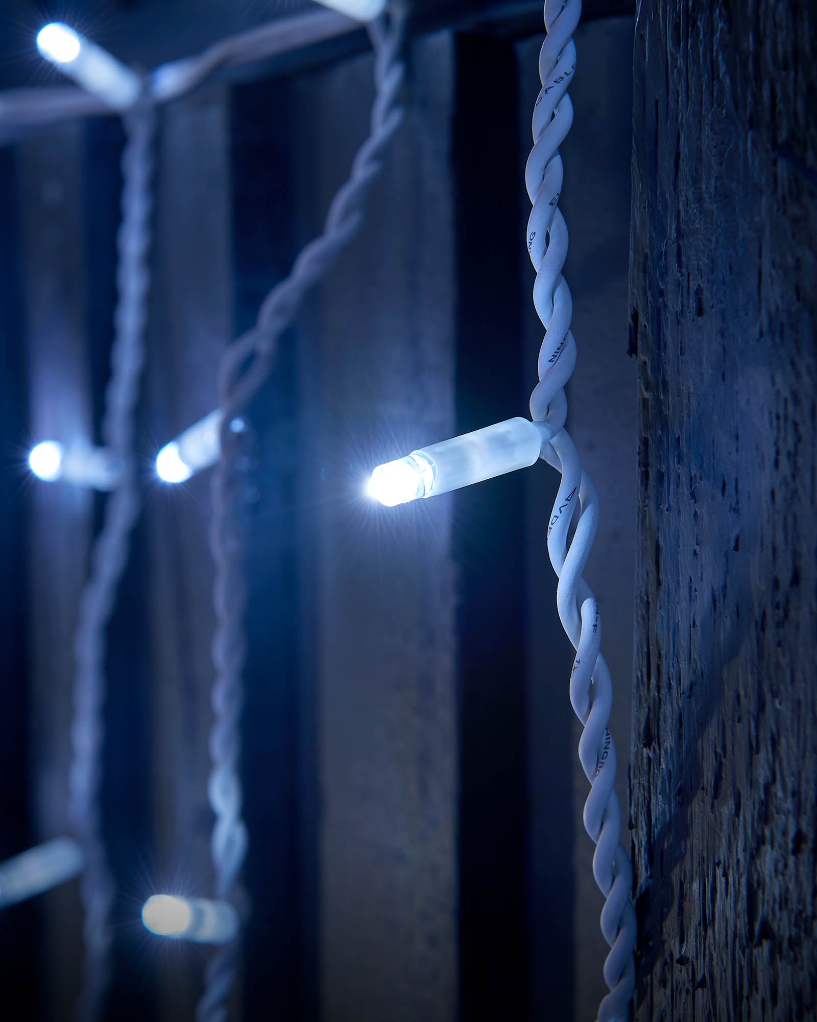Pro Series Connectable Icicle Lights, White