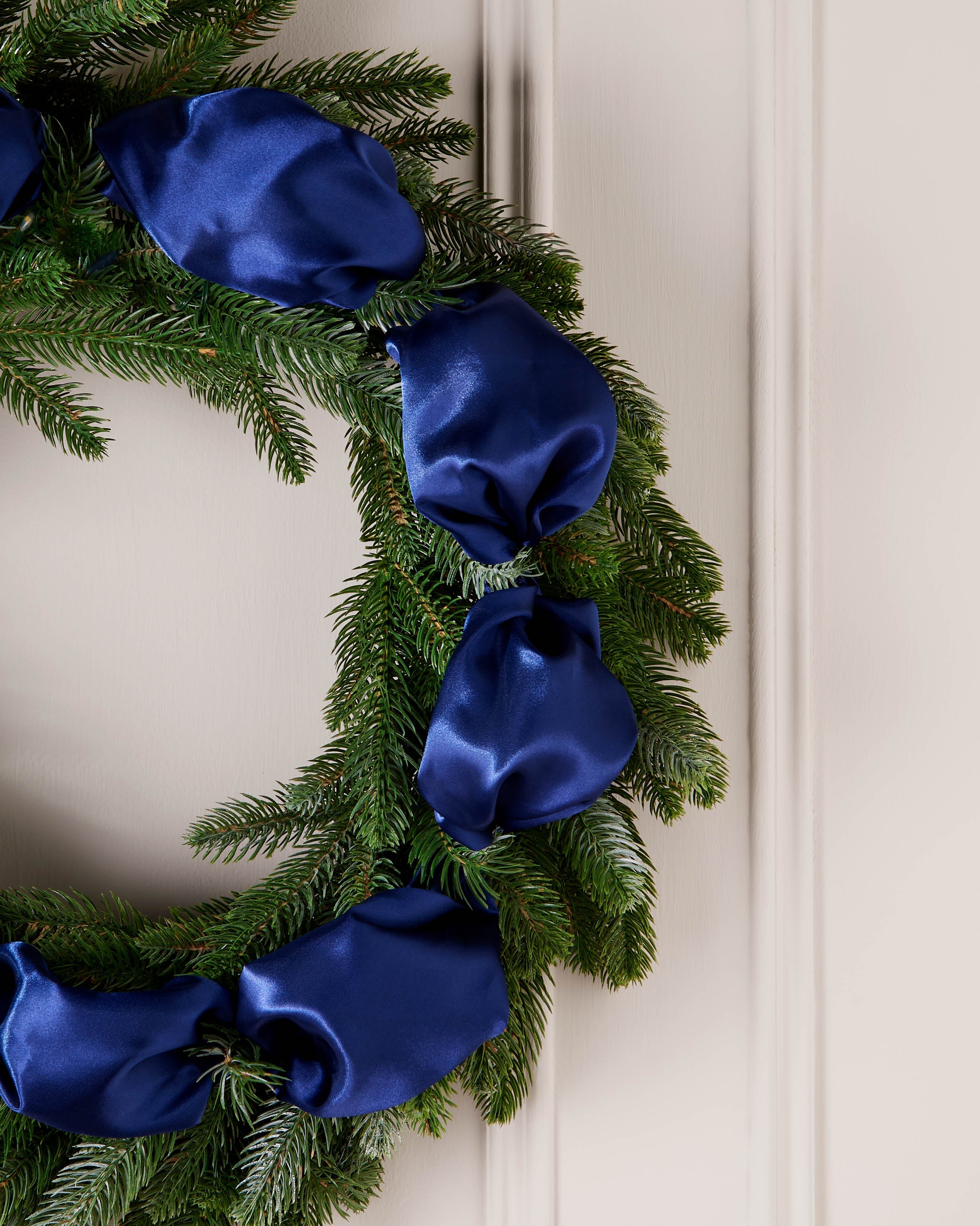 Navy Blue Satin Ribbon, 20 m