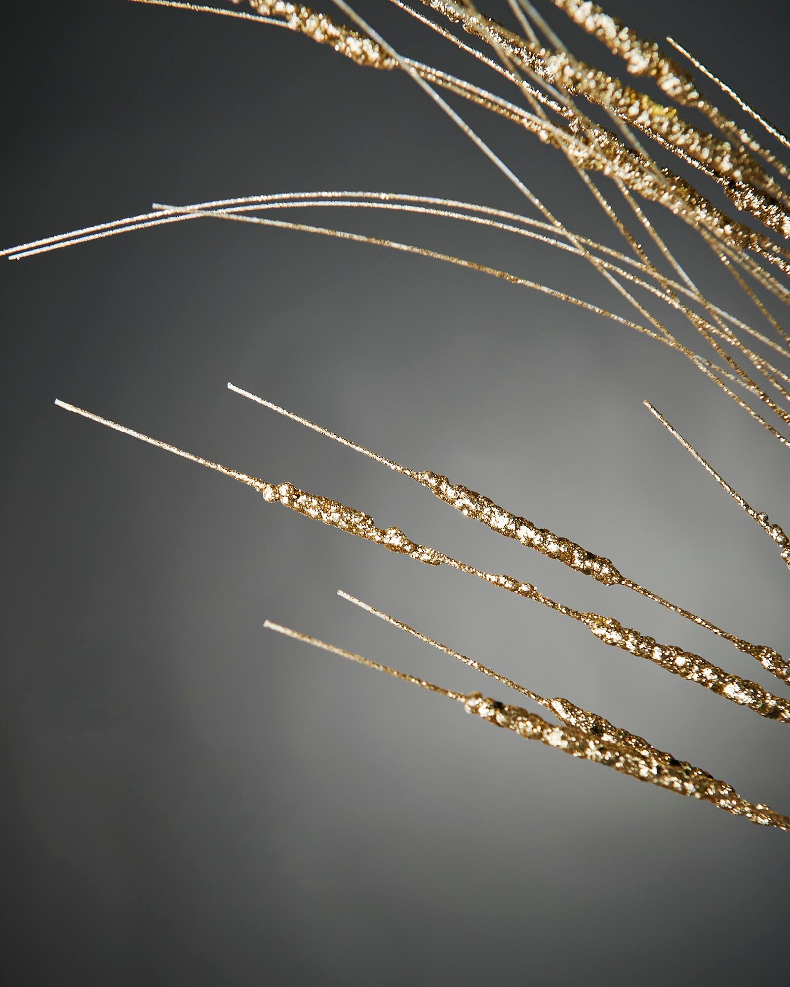 Glitter Wispy Spray, Gold, 100 cm