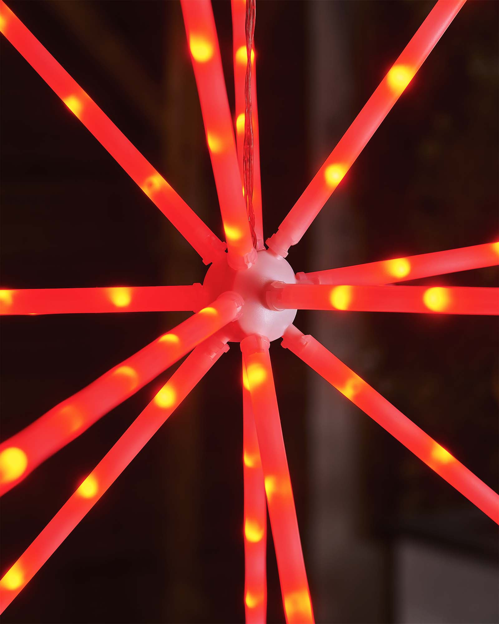 RGB Hanging Starburst Light, Multi-Function LEDs, 56 cm