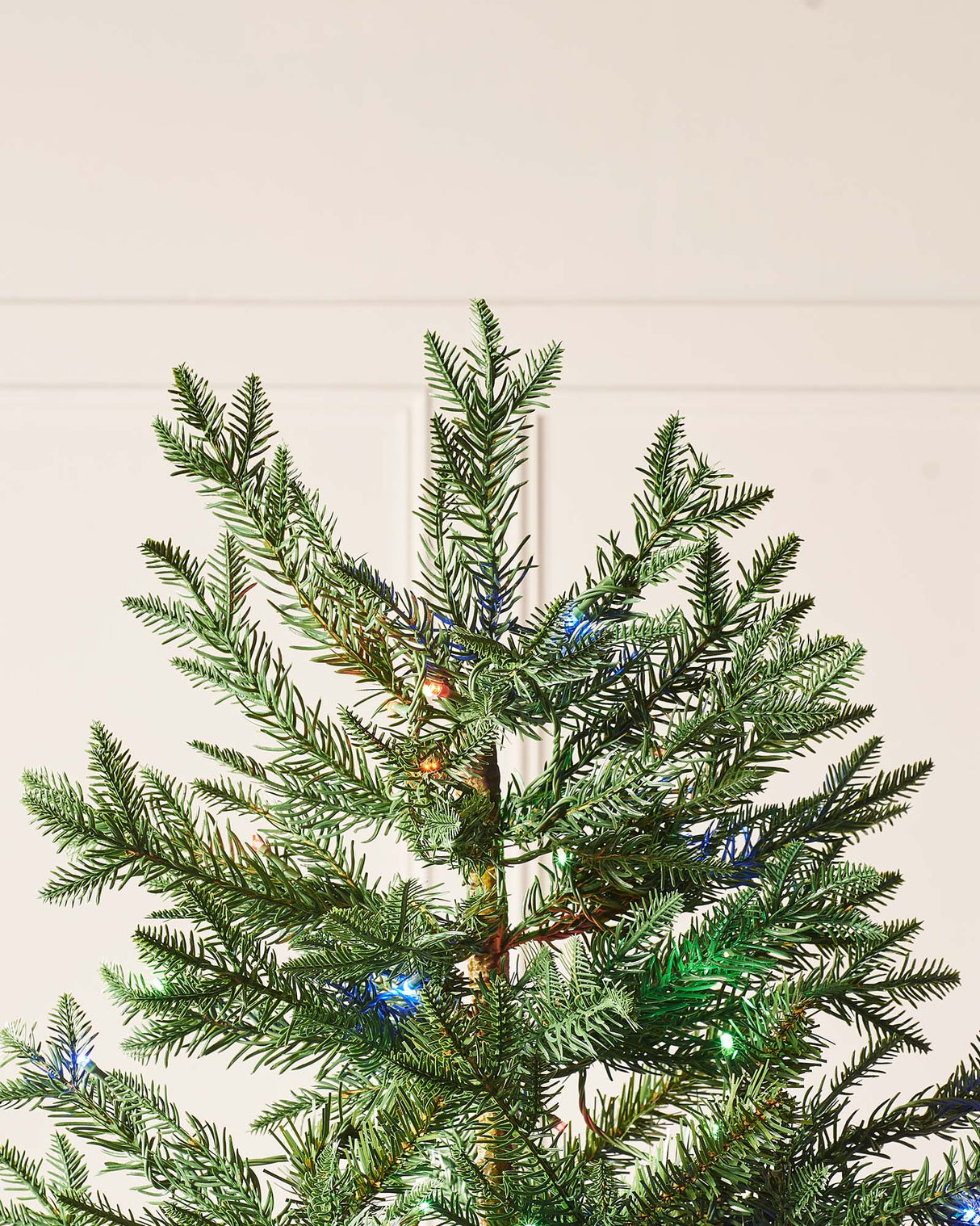 Pre-Lit Mixed Pine Natural Bark Christmas Tree, 9 ft