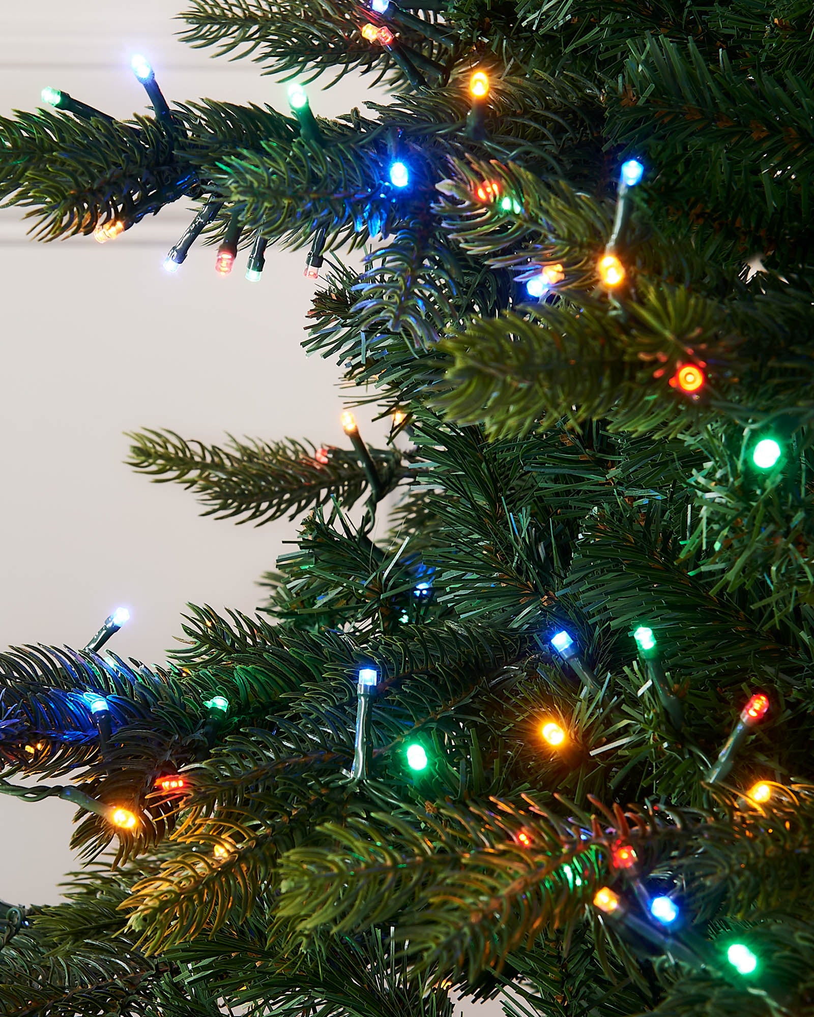 1750 Compact LED Christmas Tree String Lights, Multi-Coloured, 35 m
