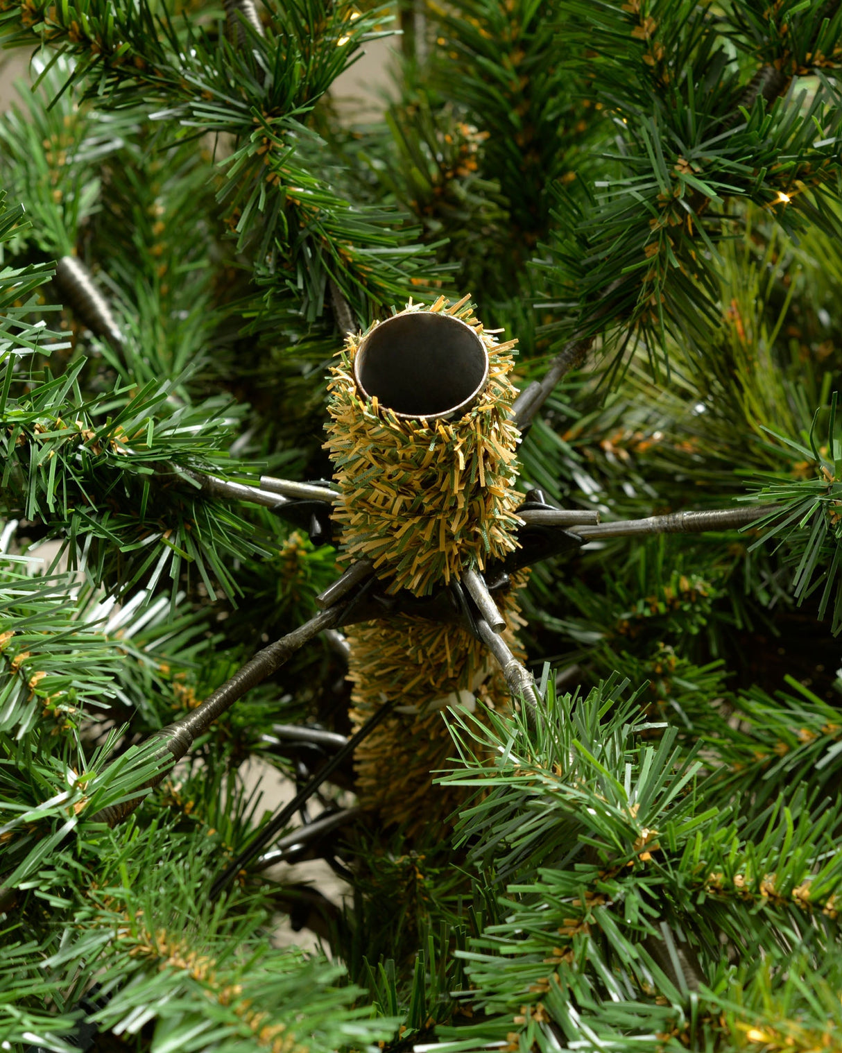 Pre-Lit Empress Pine Multi-Function Christmas Tree, 7 ft