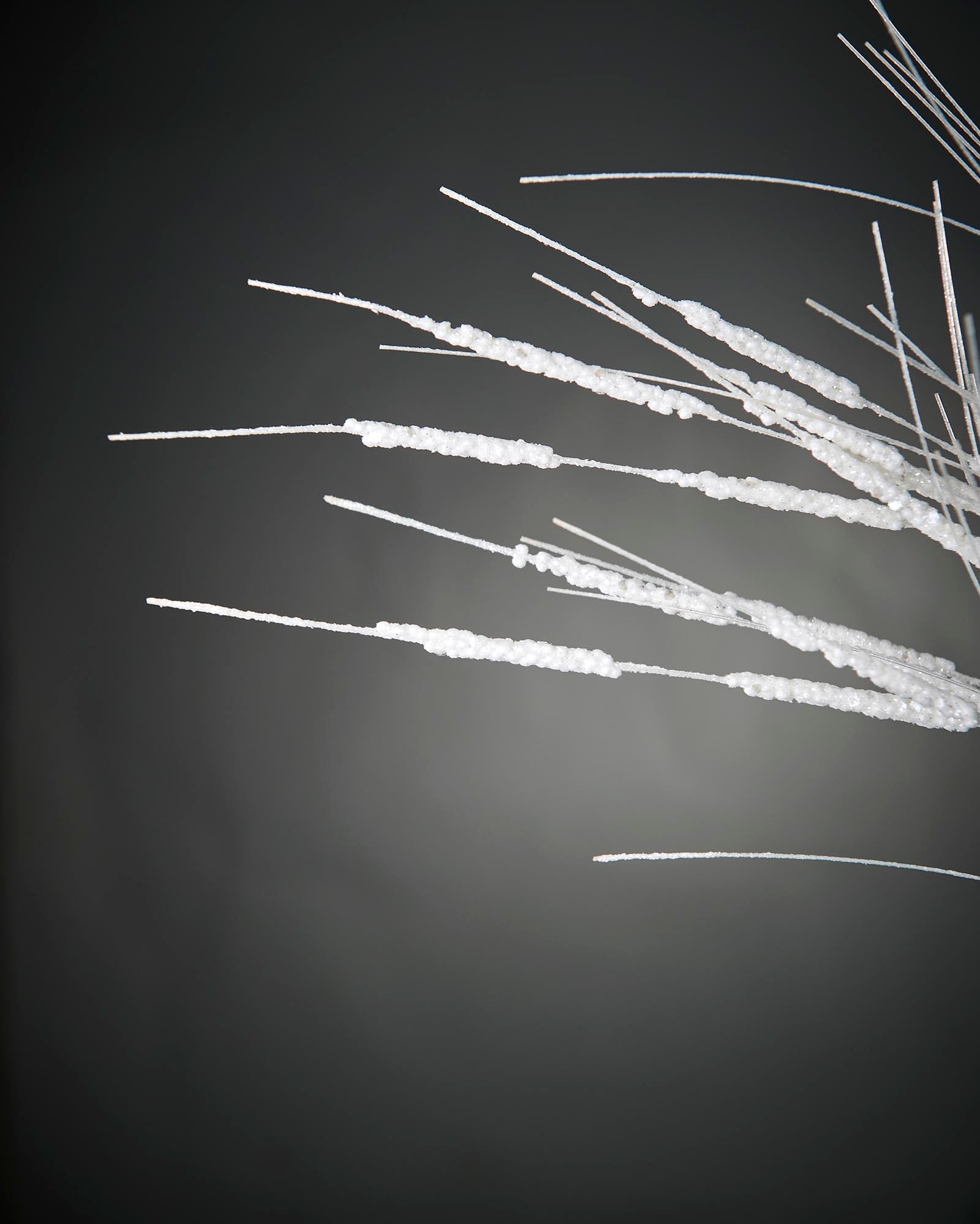 White Glitter Wispy Tree Spray, 100 cm