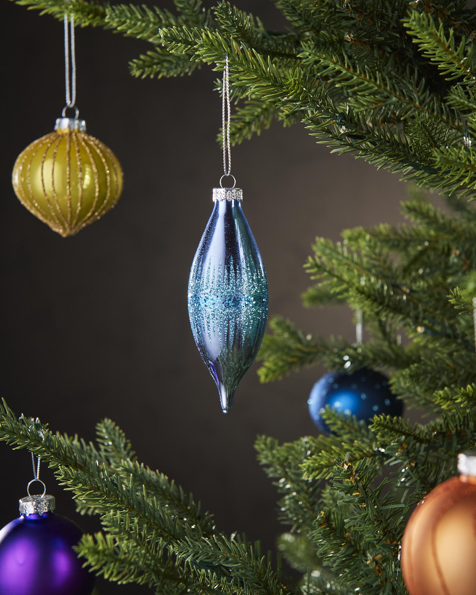 20 Mixed Glass Baubles