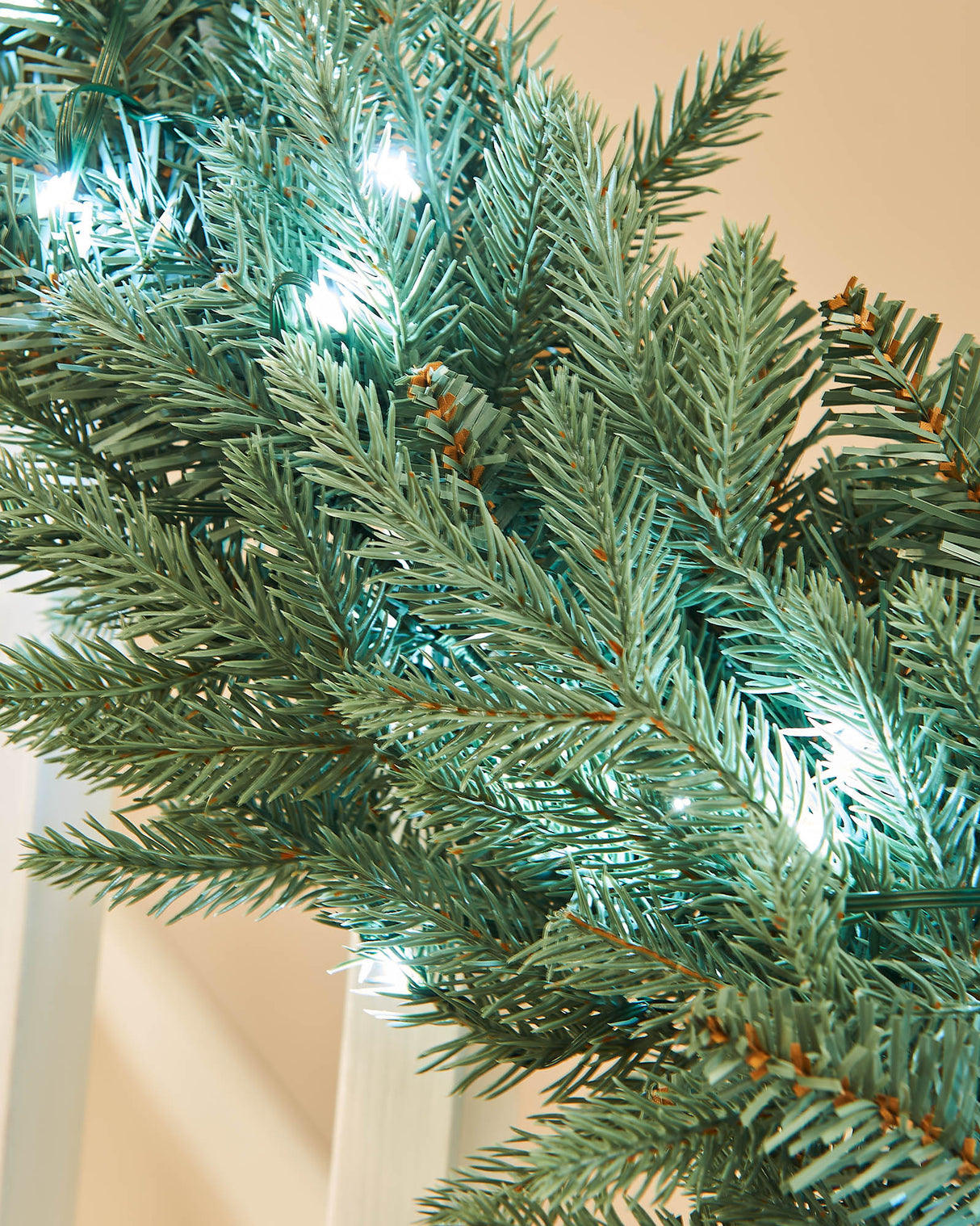 Pre-Lit Blue Mixed Pine Garland, 9 ft