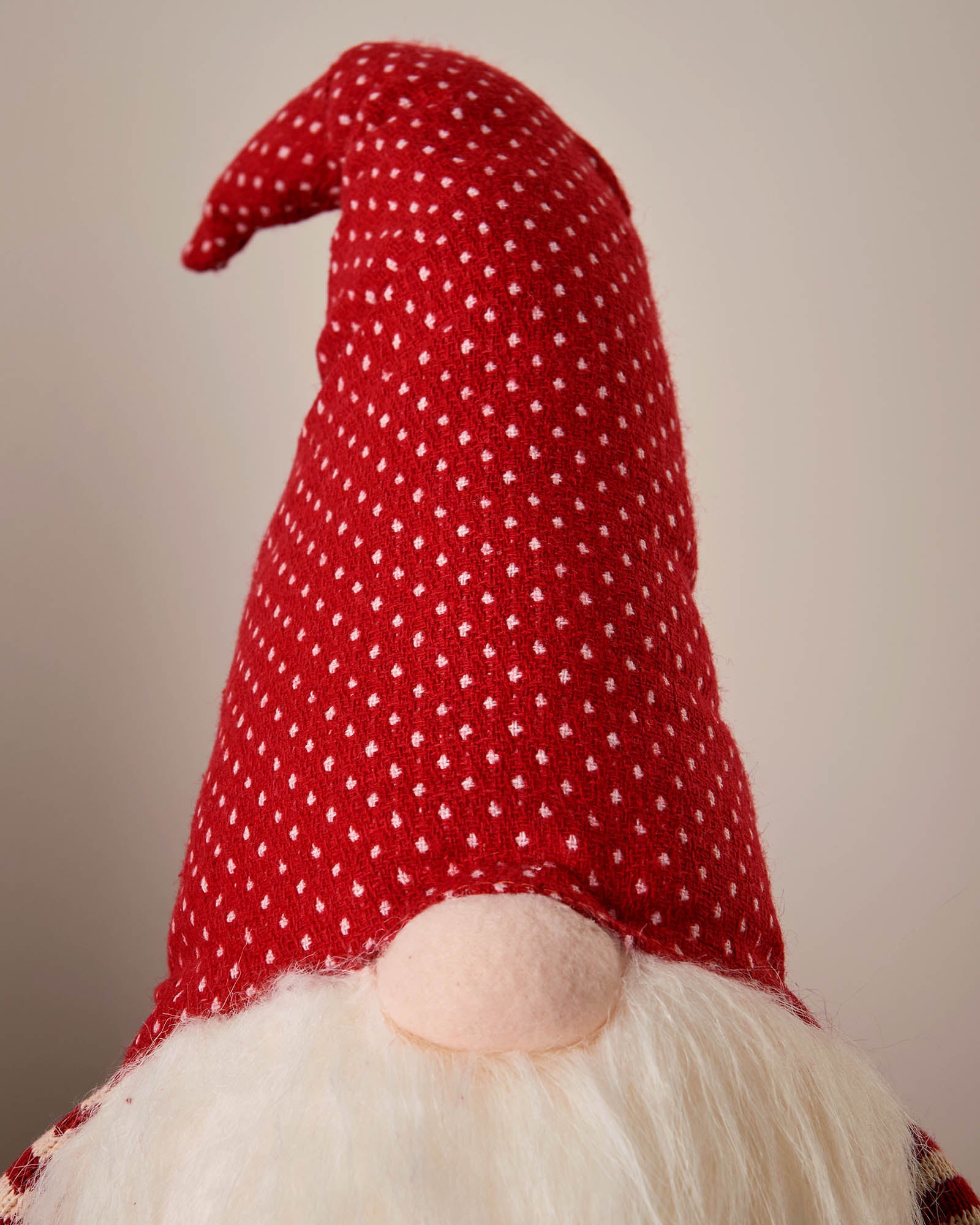 Pre-Lit Sitting Christmas Gonk, 50 cm