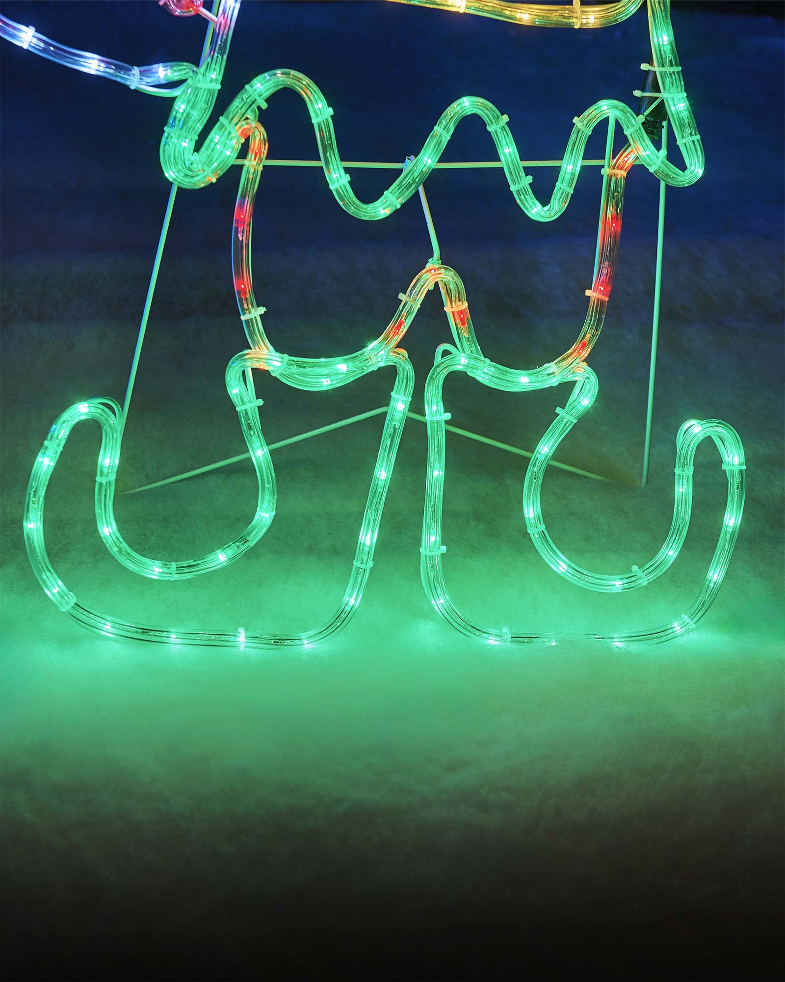 2D Elf Rope Light Silhouette, 1 m