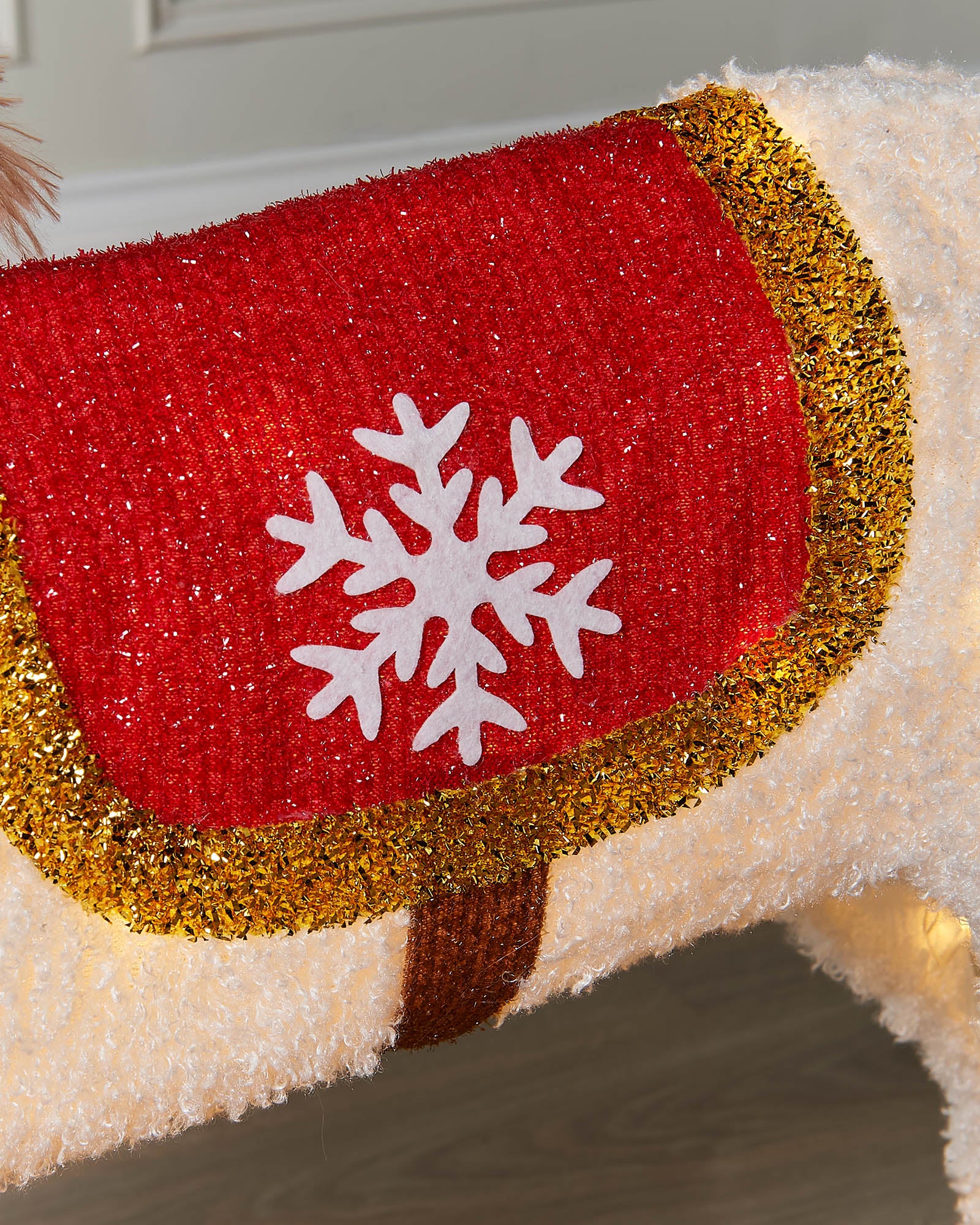 Pre-Lit 3D Rocking Horse Silhouette, 90 cm