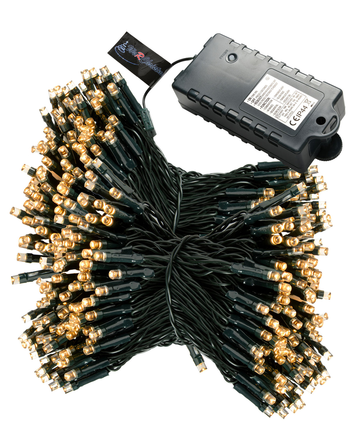 Battery Operated Multi-Function LED Lights, 40 m