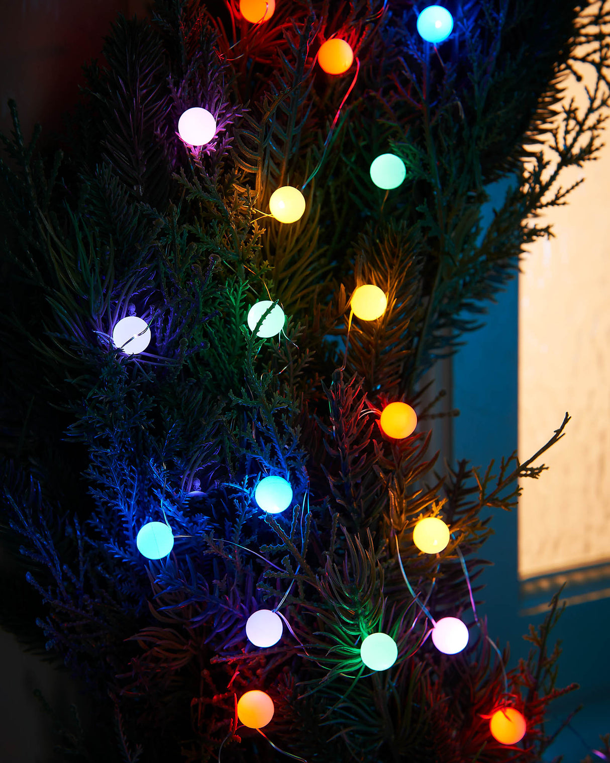 80 Pastel Multi-Coloured Micro LED Berry Lights, 6 m