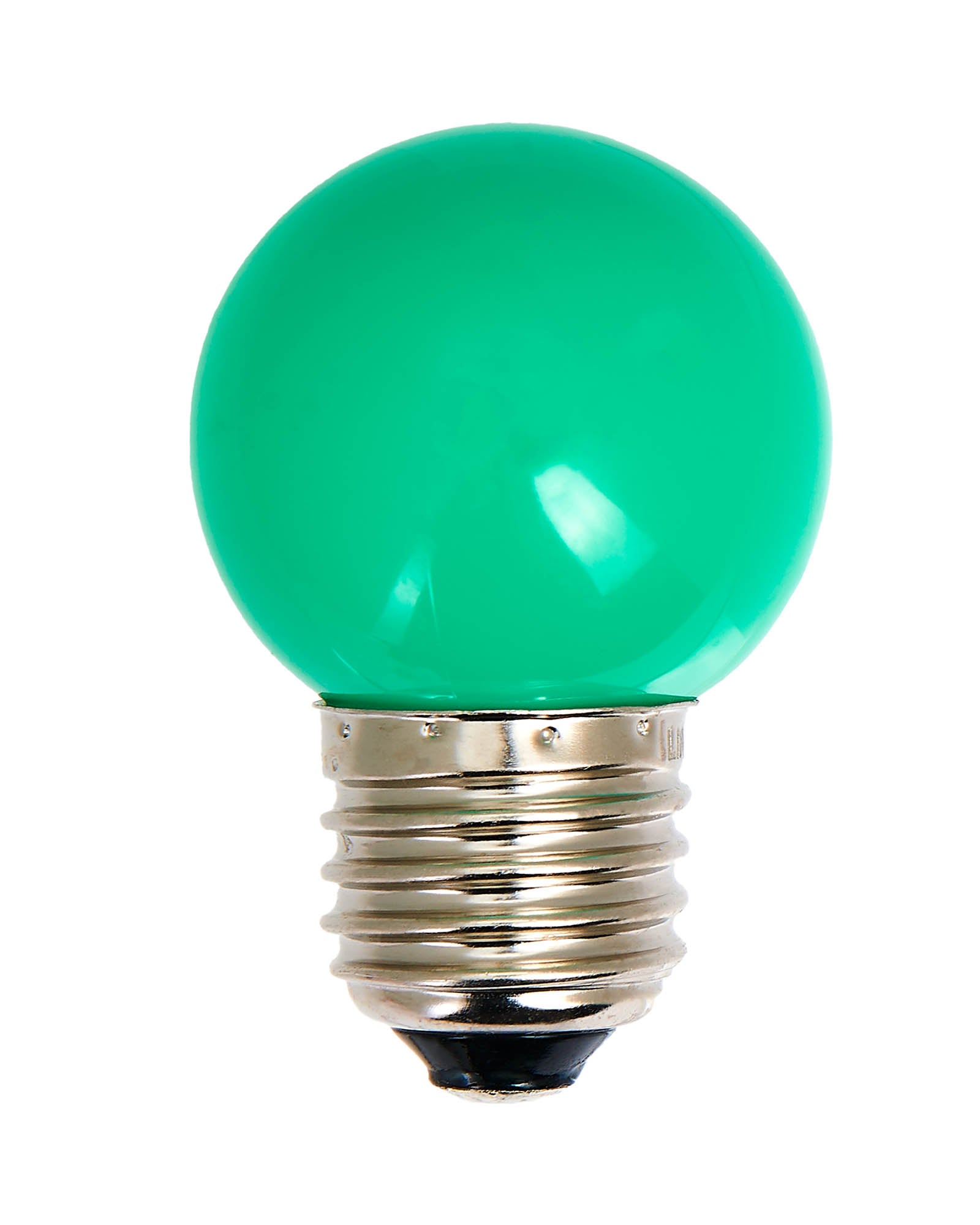 240v Festoon Series 1.3W E27 LED Bulb, Green