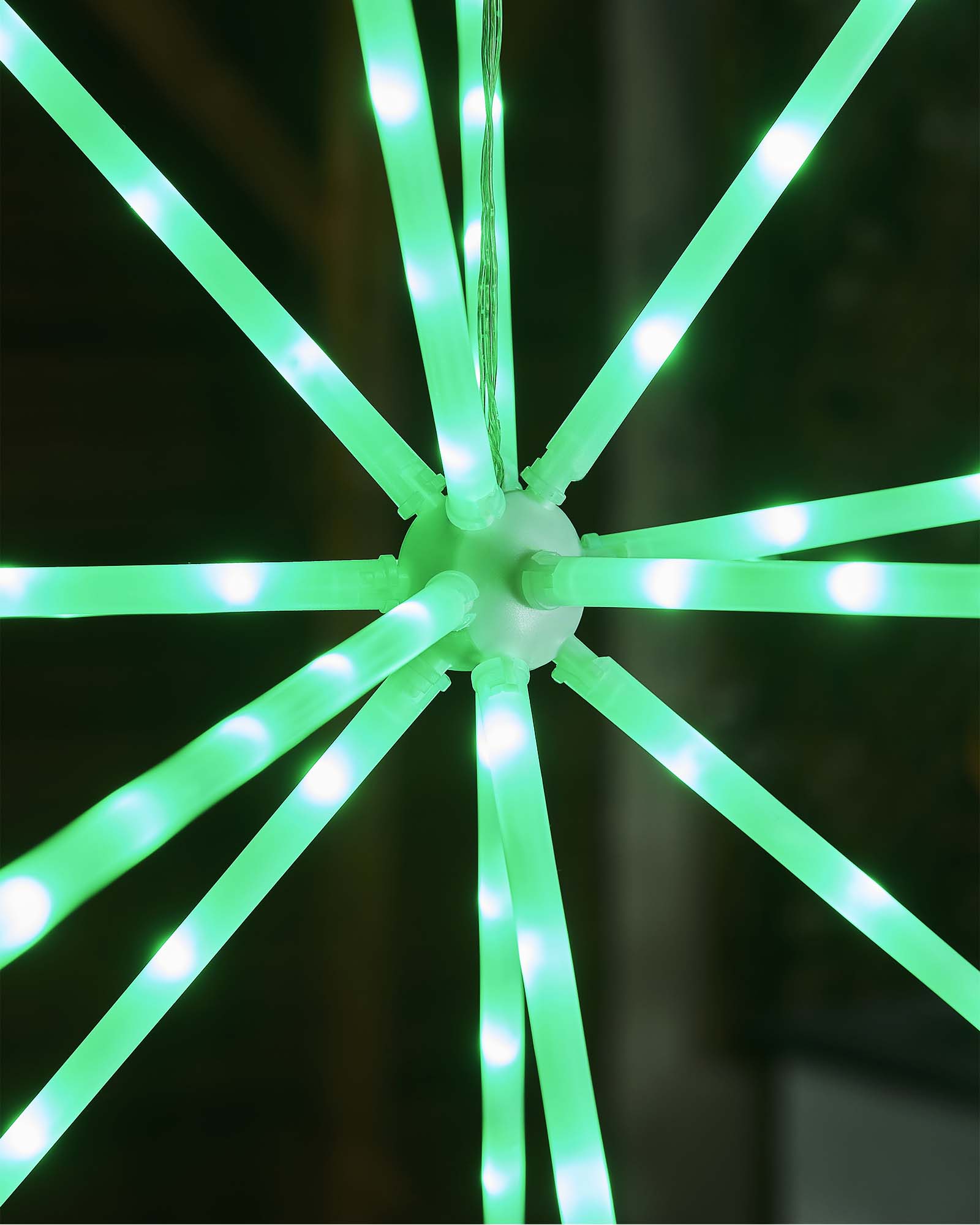 RGB Hanging Starburst Light, Multi-Function LEDs, 56 cm