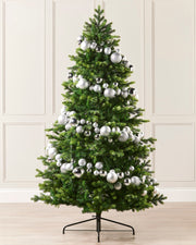 Silver Bauble Garland, 9 ft