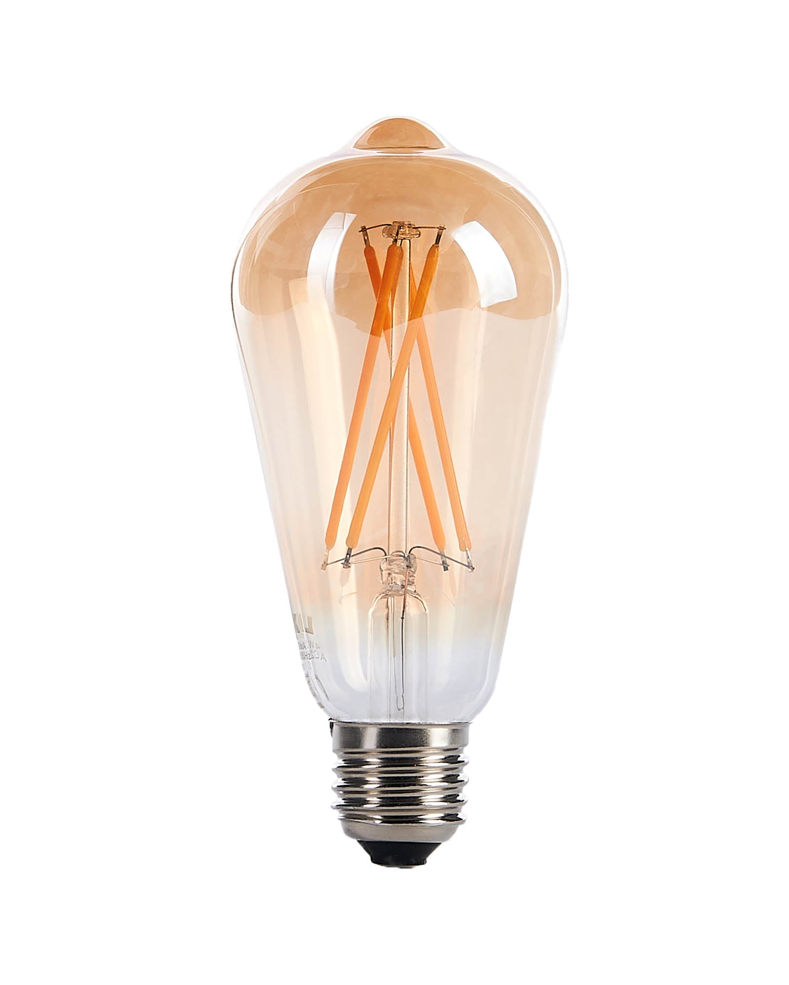 240v Festoon Series 4W E27 Dimmable Teardrop Filament LED Bulb, Warm White