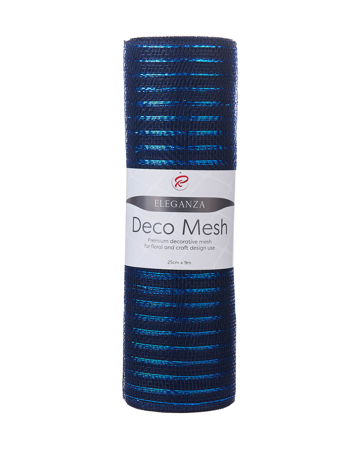 Navy Blue Mesh With Navy Blue Foils, 9 m